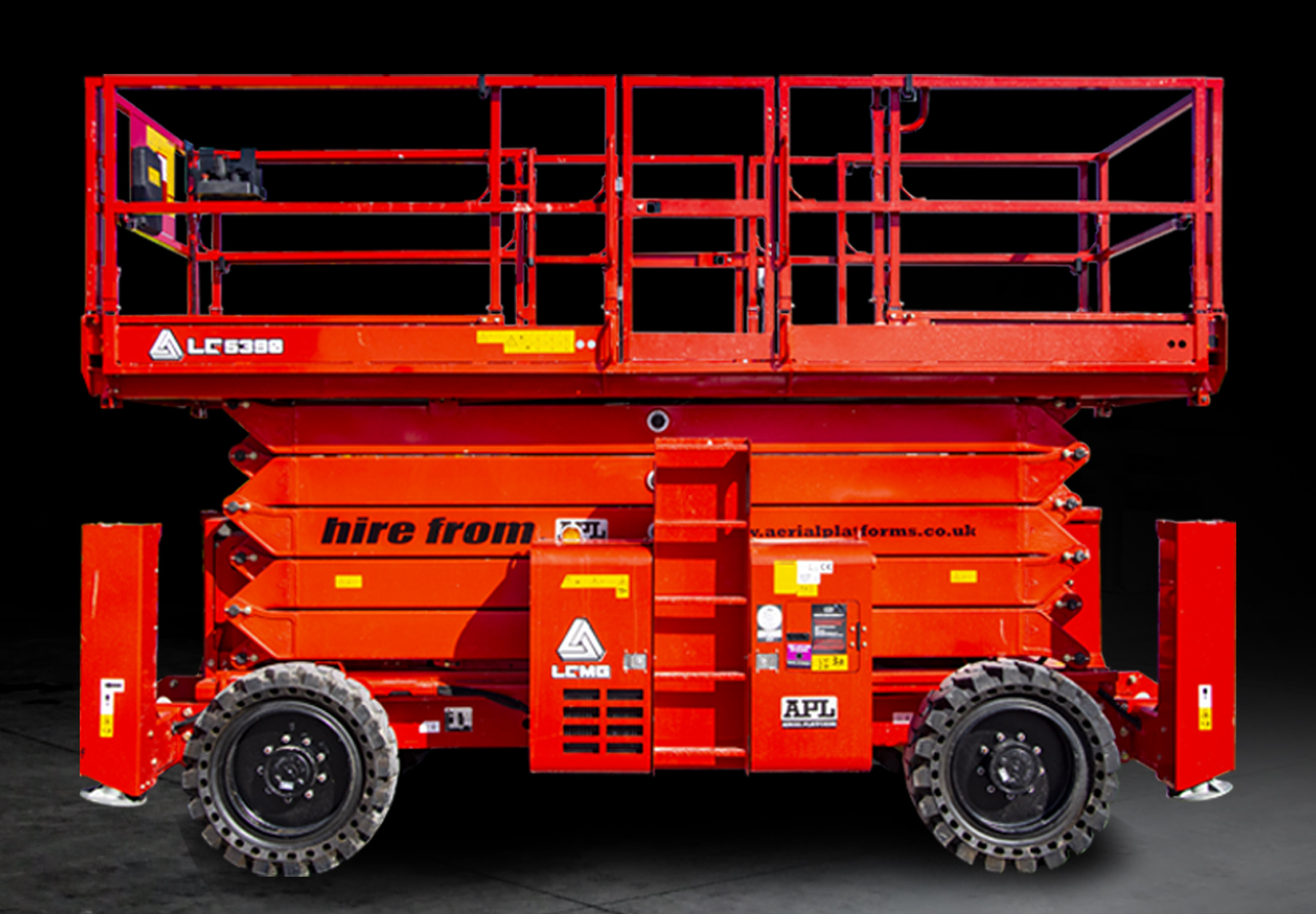 Diesel Scissor Lift Rental Aerial Platforms Ltd