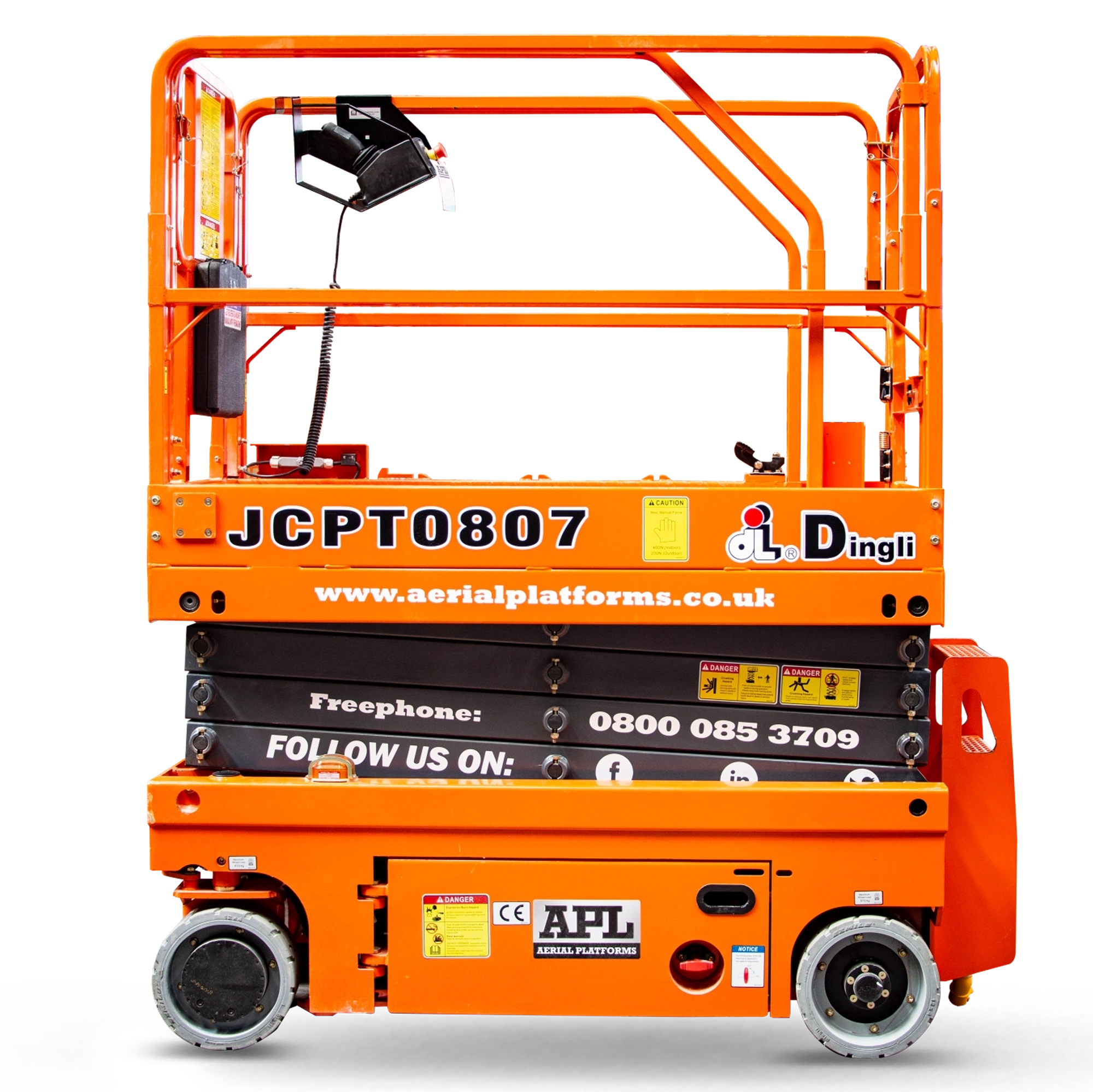 Dingli JCPT0807DC Electric Scissor Lift - Aerial Platforms Ltd