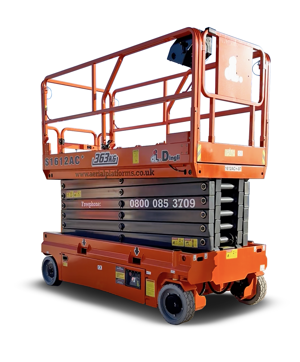 Dingli S1612AC Electric Scissor Lift Aerial Platforms Ltd