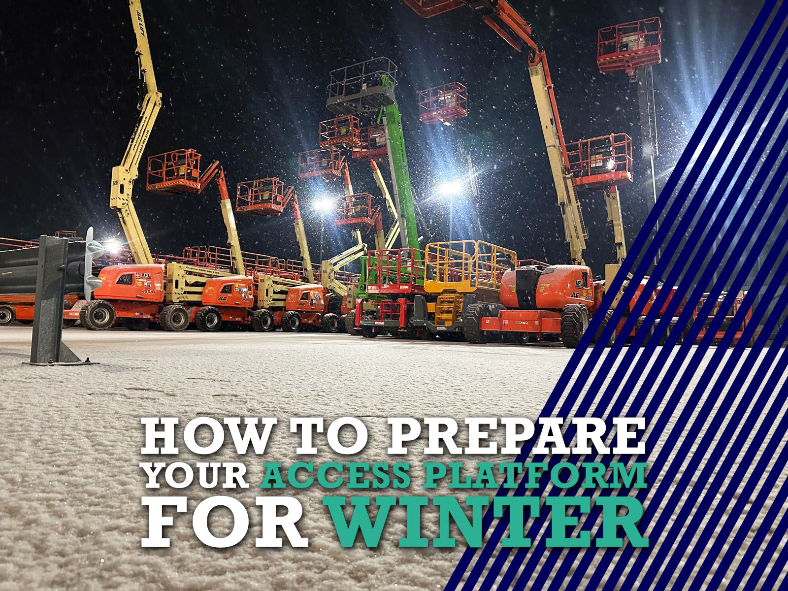 MEWP Winter Maintenance Blog Image
