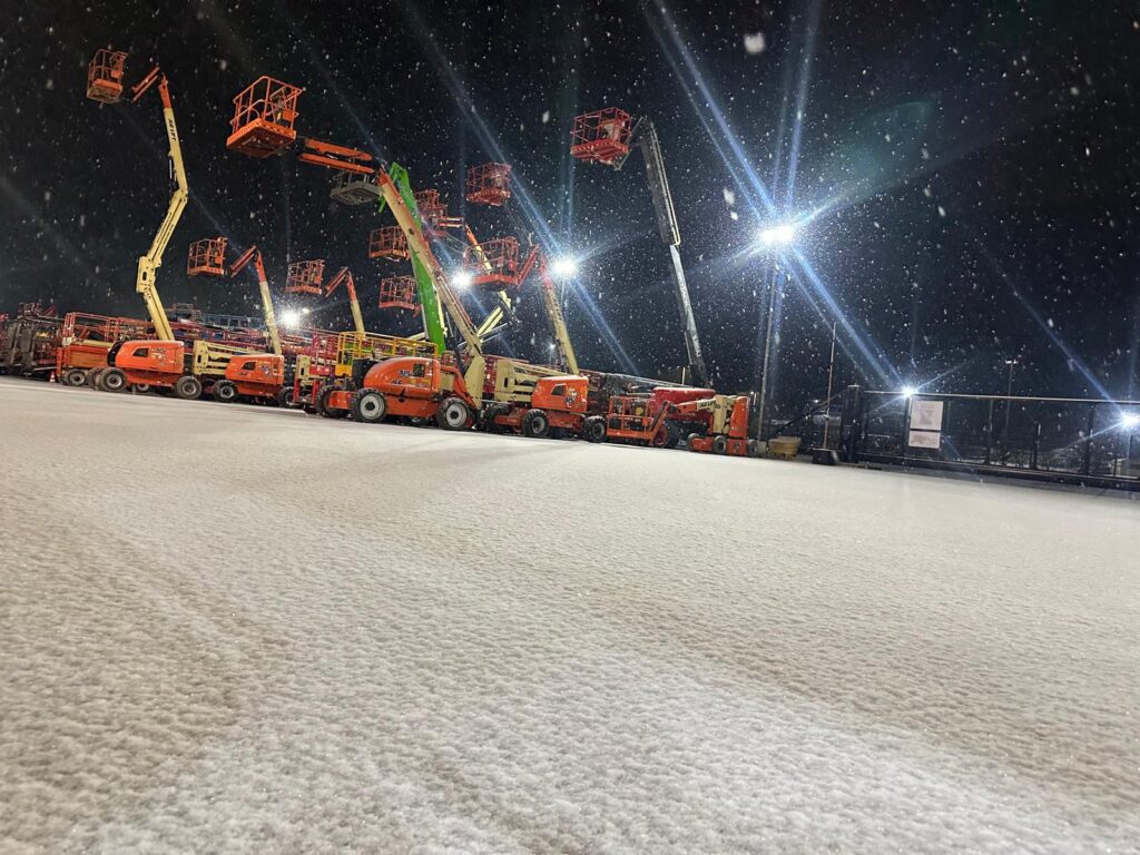 MEWP Winter Maintenance