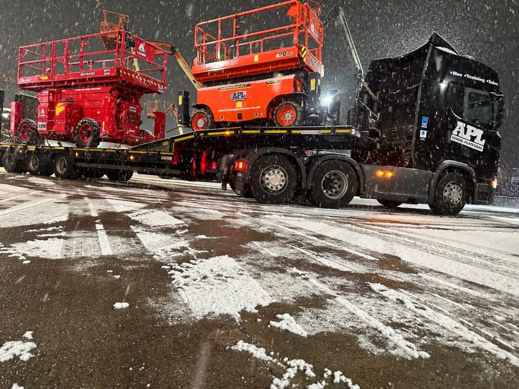 MEWP Winter Maintenance